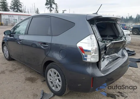 2012 Toyota Prius V Three from USA, damaged, VIN JTDZN3EUXC3025688